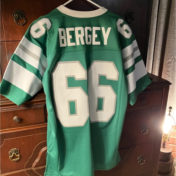Philadelphia Eagles Mitchell & Ness Throwback Bill Bergey jersey with bucket hat - Picture 7 of 11